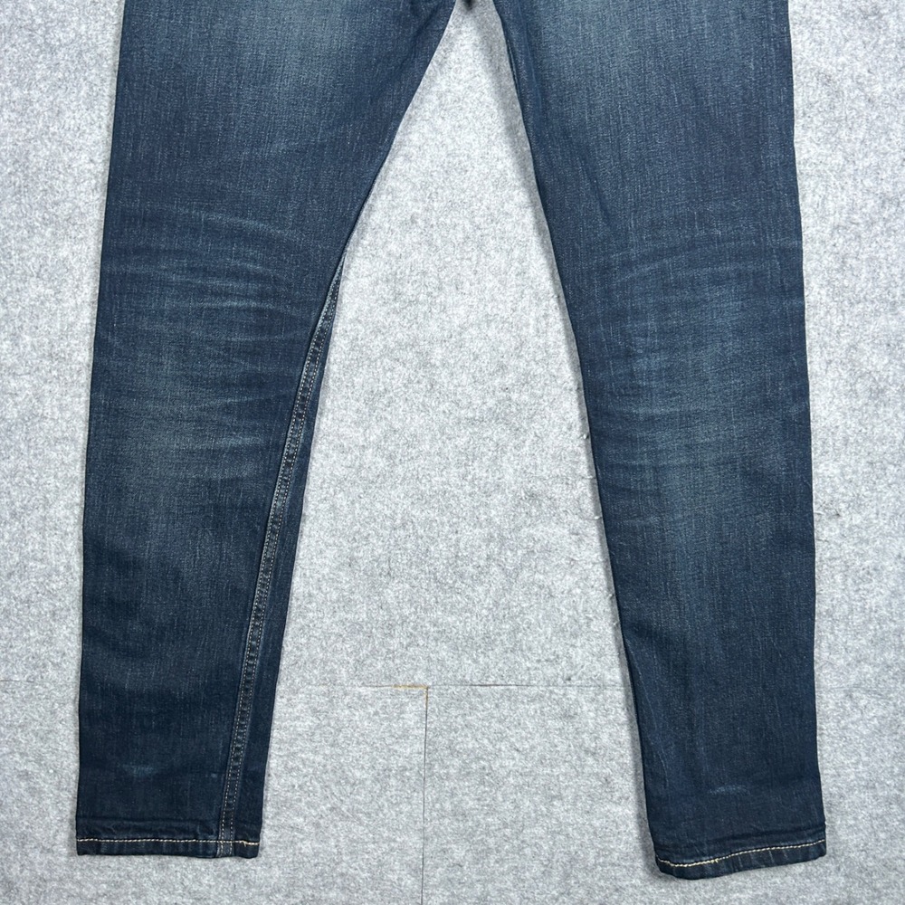 Levi's 510 Denim Jeans Mens 31x32 Blue Skinny Fit Stretch workwear dark wash - Picture 8 of 16